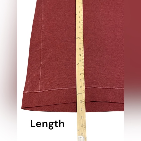 Vineyard Vines Burgundy and Blue quarter Zip Up Jacket - Picture 3 of 7